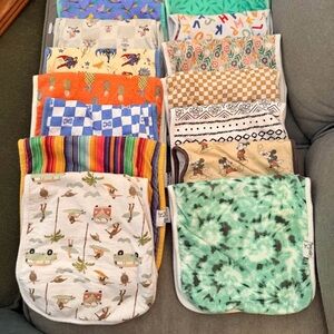 Copper Pearl Burp Cloth Bundle